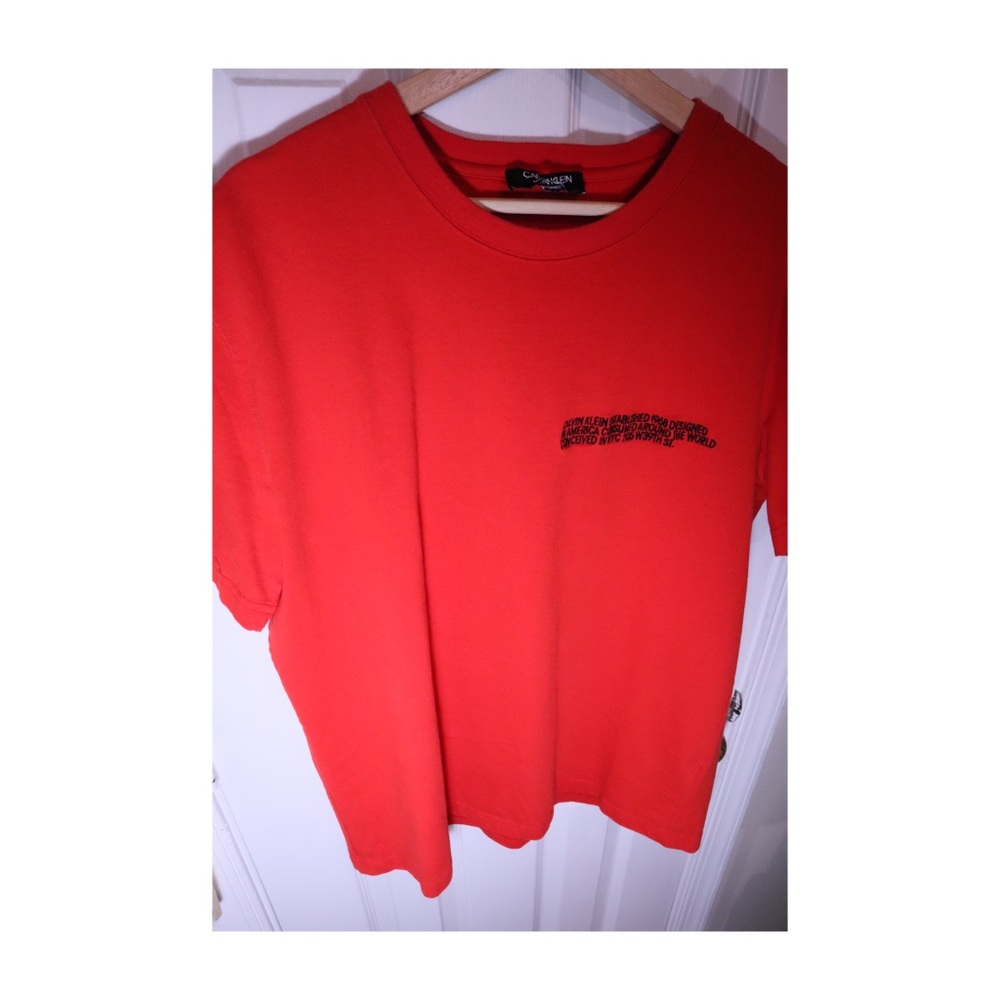 Heavy Weight Cotton Embroidered Tee Shirt